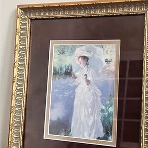 Vintage framed art